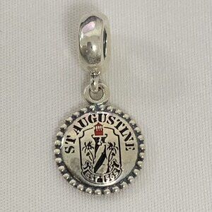 Pandora St. Augustine Florida Lighthouse Charm, S925 Silver Jewelry